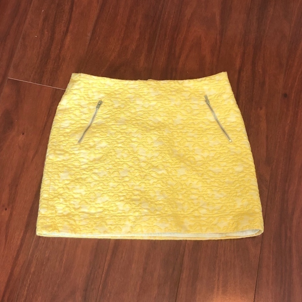 Bonpoint Yelow Jaquared Skirt and Matching Jacket - Picture 3 of 16